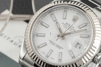 Thumbnail von Rolex Datejust II 41 White Dial Oyster Stahl / Gold Automatik Herrenuhr Ref. 116334