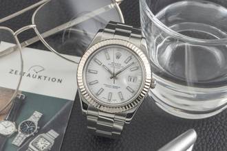 Thumbnail von Rolex Datejust II 41 White Dial Oyster Stahl / Gold Automatik Herrenuhr Ref. 116334