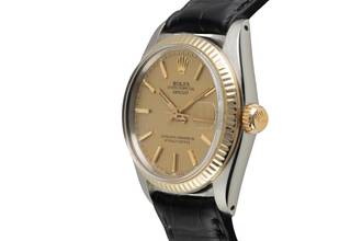 Thumbnail von Rolex Datejust 31 Tapestry Dial Stahl / Gold Automatik Medium Size Ref. 6827