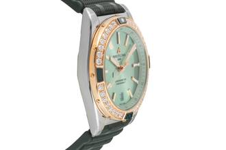 Thumbnail von Breitling Chronomat Super Chronomat Steel / Gold Diamonds Lady U17356531L1S1