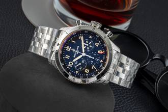 Thumbnail von Breitling Super Avi Chronograph GMT 46 P-51 Mustang AB04453A1B1A1