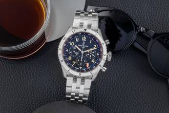 Thumbnail von Breitling Super Avi Chronograph GMT 46 P-51 Mustang AB04453A1B1A1