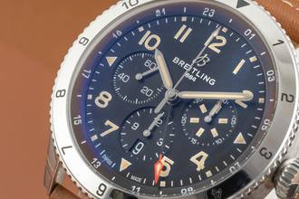Thumbnail von Breitling Super Avi Chronograph GMT 46 P-51 Mustang AB04453A1B1X1