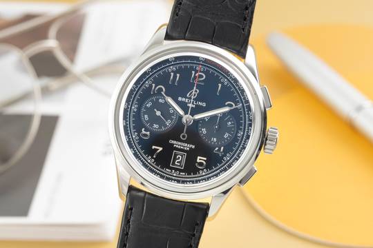  Breitling Premier B01 Stahl Automatik Herrenuhr Ref. AB0145221B1P2 