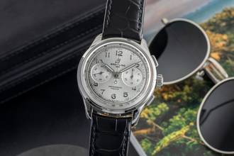 Thumbnail von Breitling Premier B09 stainless steel manual winding men's watch AB0930371G1P1