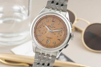 Breitling Premier Steel Automatic Men's Watch Ref. AB014533K1A1 B&P