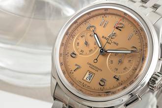 Thumbnail von Breitling Premier Steel Automatic Men's Watch Ref. AB014533K1A1 B&P
