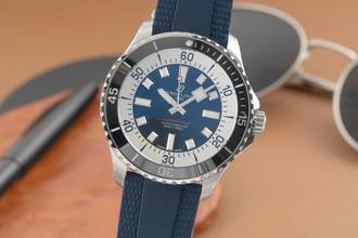Breitling Superocean 44 Steel Automatic Men's Watch Ref A17376211C1S1