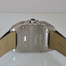 Thumbnail von Cartier Santos 100 Medium 33MM W20106X8 silver dial Full Set Like NEW