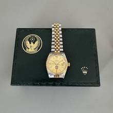 Thumbnail von Rolex Datejust 16013 by UAE Quraysh Hawk of Abu Dhabi dial Full Set 1983