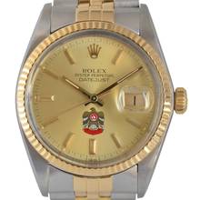 Thumbnail von Rolex Datejust 16013 by UAE Quraysh Hawk of Abu Dhabi dial Full Set 1983