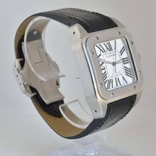 Thumbnail von Cartier Santos 100 XL W20073X8 silver dial Full Set Like NEW