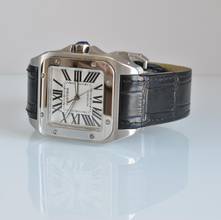 Thumbnail von Cartier Santos 100 XL W20073X8 silver dial Full Set Like NEW