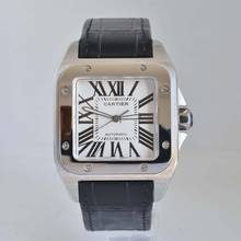 Thumbnail von Cartier Santos 100 XL W20073X8 silver dial Full Set Like NEW