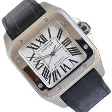 Thumbnail von Cartier Santos 100 XL W20073X8 silver dial Full Set Like NEW