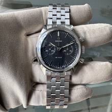 Thumbnail von Omega De Ville chronograph caliber 1860 matte black dial
