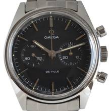 Thumbnail von Omega De Ville chronograph caliber 1860 matte black dial