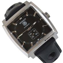  TAG Heuer Monaco Calibre 6 WW2110 black dial calibre 6 Full Set 