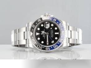 Thumbnail von Rolex GMT-Master II 116710BLNR 2014 stainless steel automatic steel second time zone stainless steel Oyster bracelet chronometer black dial