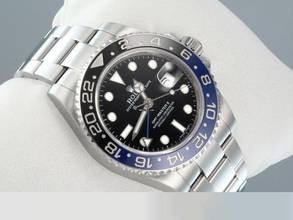Thumbnail von Rolex GMT-Master II 116710BLNR 2014 stainless steel automatic steel second time zone stainless steel Oyster bracelet chronometer black dial