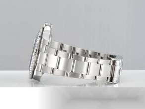Thumbnail von Rolex GMT-Master II 116710BLNR 2014 stainless steel automatic steel second time zone stainless steel Oyster bracelet chronometer black dial