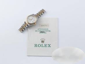 Thumbnail von Rolex Lady-Datejust Edelstahl Gelbgold 750 Automatik Gold Stahl Damen Stainless Steel 18kt Yellow Gold Jubilé-band Chronometer Oyster White Dial