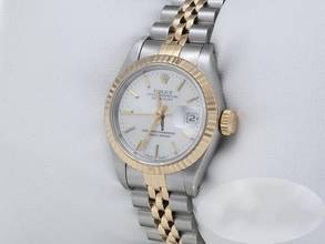 Thumbnail von Rolex Lady-Datejust Edelstahl Gelbgold 750 Automatik Gold Stahl Damen Stainless Steel 18kt Yellow Gold Jubilé-band Chronometer Oyster White Dial