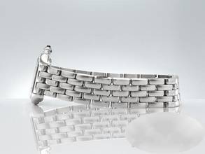 Thumbnail von Cartier Panthère Sm stainless steel Age: 2020 Wspn0006 Ladies' watch Steel