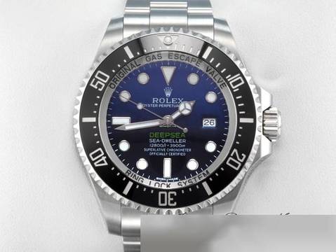  Rolex Sea-Dweller Deepsea Deep Blue Stahl 116660 2017 Lc100 Automatik Taucheruhr Stainless Steel Oyster-band Chronometer 