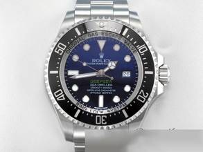 Thumbnail von Rolex Sea-Dweller Deepsea Deep Blue Stahl 116660 2017 Lc100 Automatik Taucheruhr Stainless Steel Oyster-band Chronometer