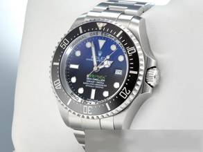 Thumbnail von Rolex Sea-Dweller Deepsea Deep Blue Stahl 116660 2017 Lc100 Automatik Taucheruhr Stainless Steel Oyster-band Chronometer