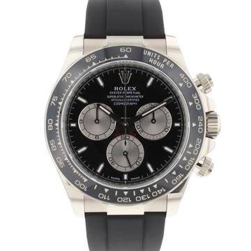  Rolex Daytona Black Ceramic White Gold Oysterflex 126519LN NEW '26 