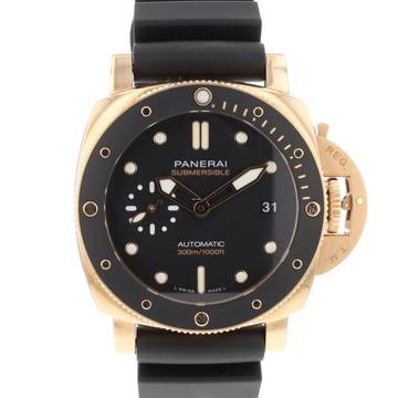  Panerai Luminor Submersible GoldTech 42MM Rose Gold NEW 