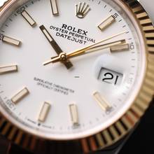 Thumbnail von Rolex Datejust 41 Steel Gold Oyster Fluted White Dial NEW '23