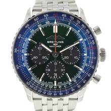 Thumbnail von Breitling Navitimer Chronograph Automatic 46 Steel Green Dial NEW 2025