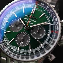 Thumbnail von Breitling Navitimer Chronograph Automatic 46 Steel Green Dial NEW 2025