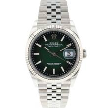 Rolex Datejust 36 Jubilee Ombre Green Dial NEW '26 
