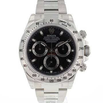  Rolex Daytona Steel Black Dial NEW '13 