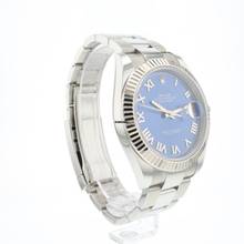 Thumbnail von Rolex Datejust 41 Fluted Oyster Azzurro Blue Roman Dial NEW '25