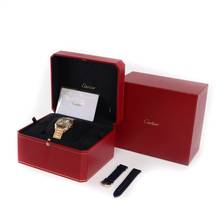 Thumbnail von Cartier Santos Small Yellow Gold Silver Dial NEW '26