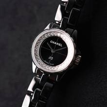 Thumbnail von Chanel J12 J12-XS Black Ceramic Diamonds NEW