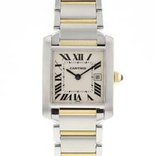 Thumbnail von Cartier Tank Française MM Steel Gold Date