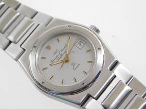 Thumbnail von IWC Ingenieur SL 26 mm Damenuhr , super selten mit Millimeter Papier Zifferblatt Millimeter Papier Zifferblatt Lady Size Stahl C 2249