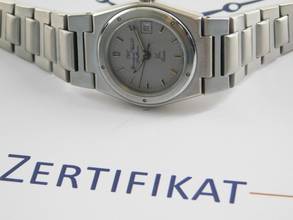 Thumbnail von IWC Ingenieur SL 26 mm Damenuhr , super selten mit Millimeter Papier Zifferblatt Millimeter Papier Zifferblatt Lady Size Stahl C 2249