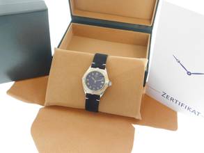 Thumbnail von Breitling Callisto 34 mm steel gold men's watch in top condition with new leather strap