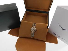 Thumbnail von Cartier Panthère Lady Stahl 18 Karat Gelbgold zwei Streifen Gold im Top Zustand Strammes Band Top Zustand