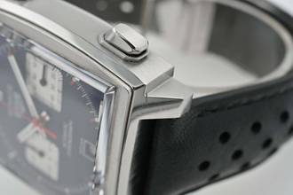 Thumbnail von TAG Heuer Monaco Calibre 11 Chronograph Calibre 11 Blue CAW211P Steve McQueen