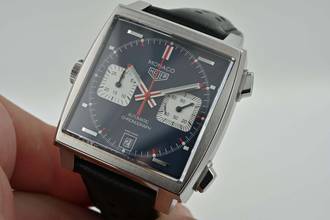 Thumbnail von TAG Heuer Monaco Calibre 11 Chronograph Calibre 11 Blue CAW211P Steve McQueen