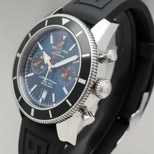 Thumbnail von Breitling Superocean Heritage Chronograph Limited Edition BLUE-Dial Box+Papers+Service