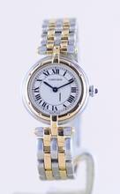 Thumbnail von Cartier Panthère Vendome Lady Stahl / Gold white roman dial Klassiker 2-Rows
